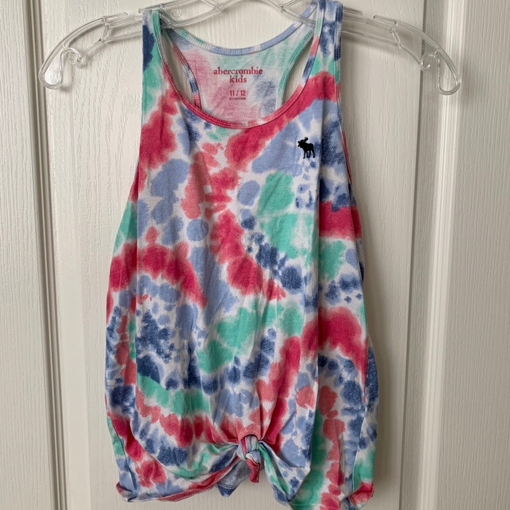 Tie dye tank girls 11/12 Abercrombie kids